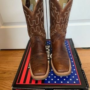 Mens Double H leather boots. DH4852 Galveston.
